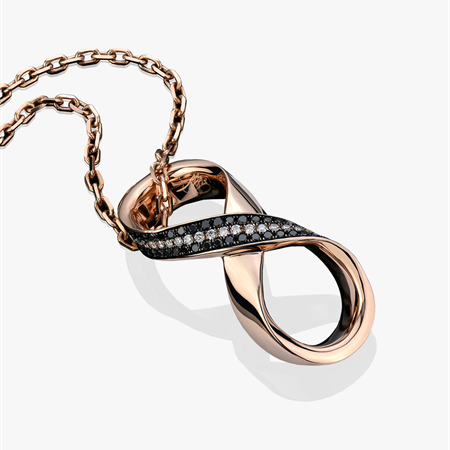 16475 آویز جواهر و چرم سینه ریز - تصویر 1